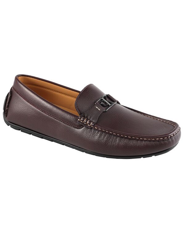 カルバンクライン メンズ シューズ スリッポン・ローファー Calvin Klein Mens Felty SlipOn Driving Loafers Dark Brown ブラウン