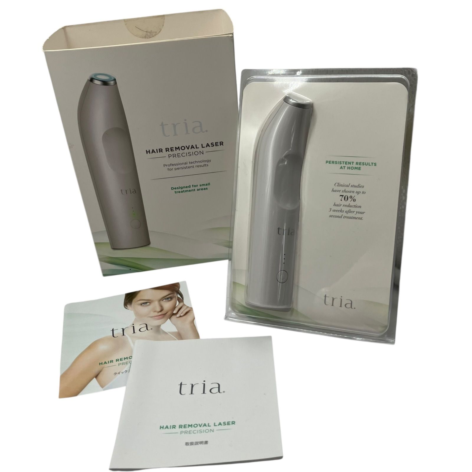 くまもん tria プレシジョン 脱毛器 箱無し hs/6.10/9】tria（トリア）家庭用レーザー脱毛器 プレシジョン - メルカリ