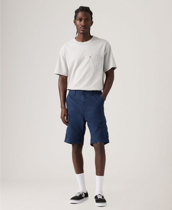 リーバイス メンズ ボトムス ハーフパンツ・ショーツ ショートパンツ Levis Mens Carrier 95 Cargo Shorts Dress Blues