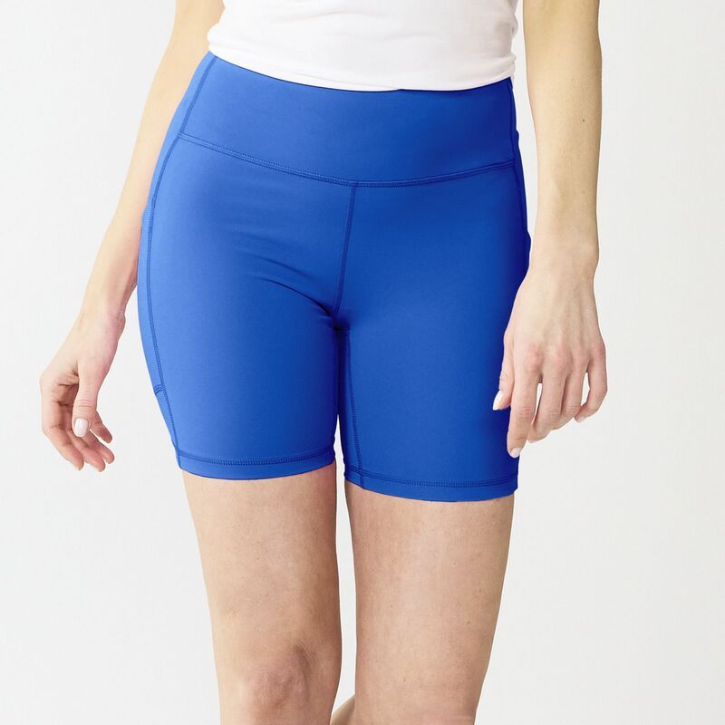 Tek Gear レディース ボトムス ハーフパンツ・ショーツ ショートパンツ Womens Tek Gear Ultrastretch 7in Bike Shorts Valera Blue ブルー