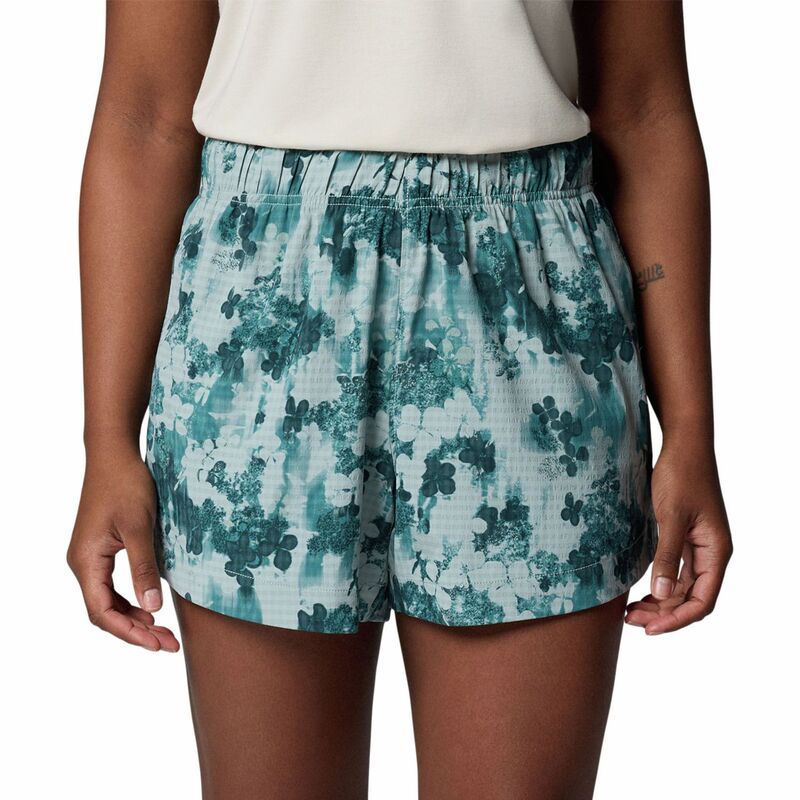 コロンビア レディース ボトムス ハーフパンツ・ショーツ プラスサイズ プリント ショートパンツ Plusize Columbia Sucker for Summer Print Shorts Cru