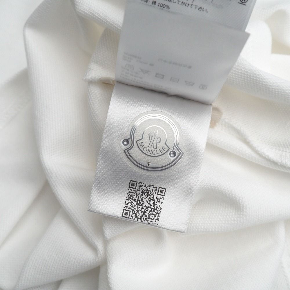 2022年製□MONCLER モンクレール ポロシャツ サイズ3XL 鹿の子 半袖