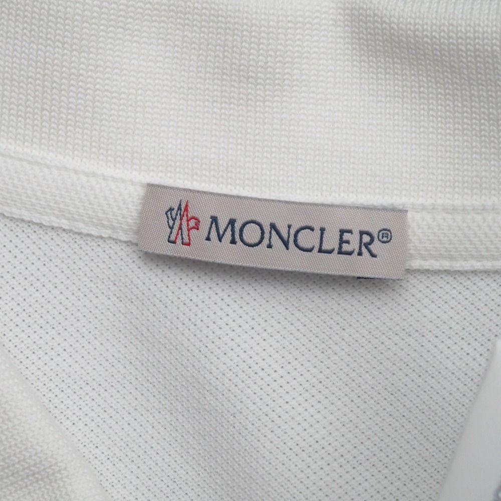 2022年製□MONCLER モンクレール ポロシャツ サイズ3XL 鹿の子 半袖