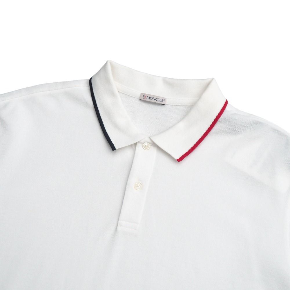 2022年製■MONCLER モンクレール ポロシャツ サイズ3XL 鹿の子 半袖シャツ ロゴ ブランド古着【中古】20260612/RA9801 2022年製□MONCLER モンクレール ポロシャツ サイズ3XL 鹿の子 半袖