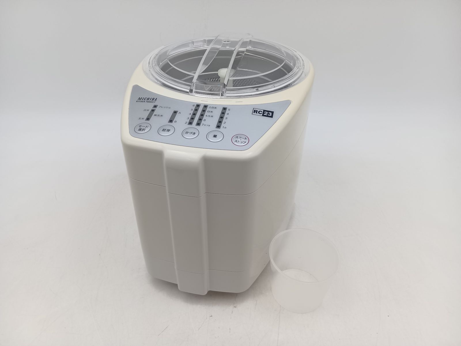家庭用精米機 MB-RC23 山本電気 通電確認のみ 現状品_Y9922
