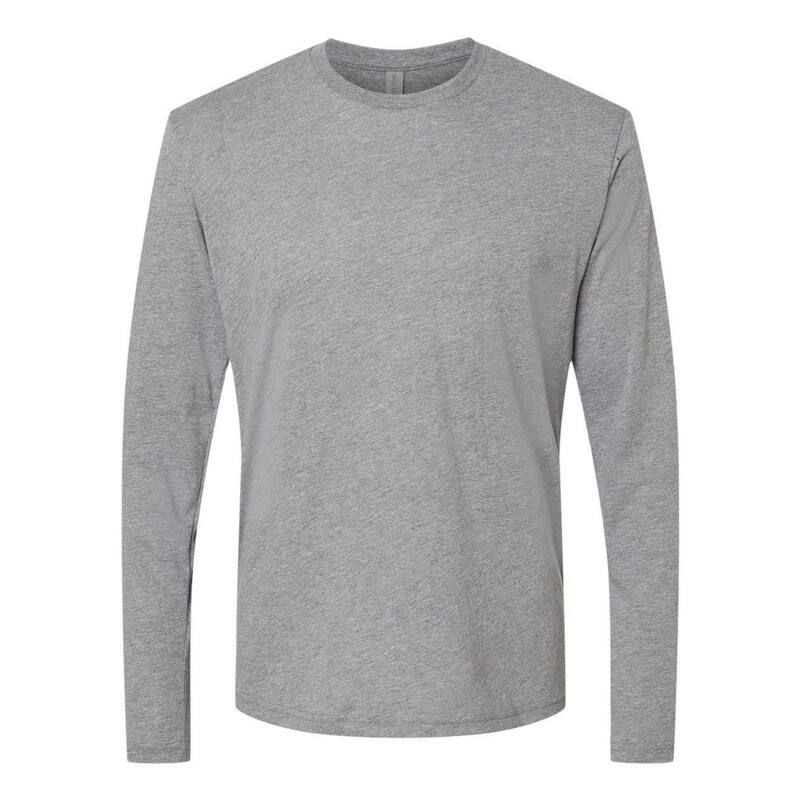 ネクストレベル レディース トップス Tシャツ Next Level Unisex Triblend Long Sleeve TShirt Premium Heather ヘザー