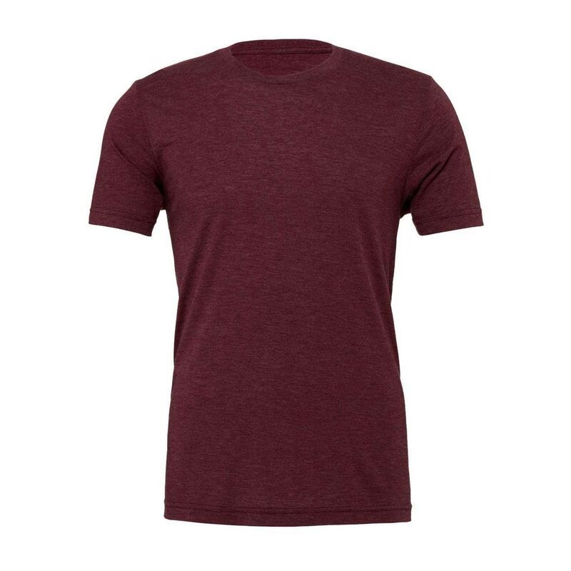 ベラキャンバス レディース トップス Tシャツ BellaCanvas BELLA CANVAS Triblend Tee Maroon Triblend マルーン