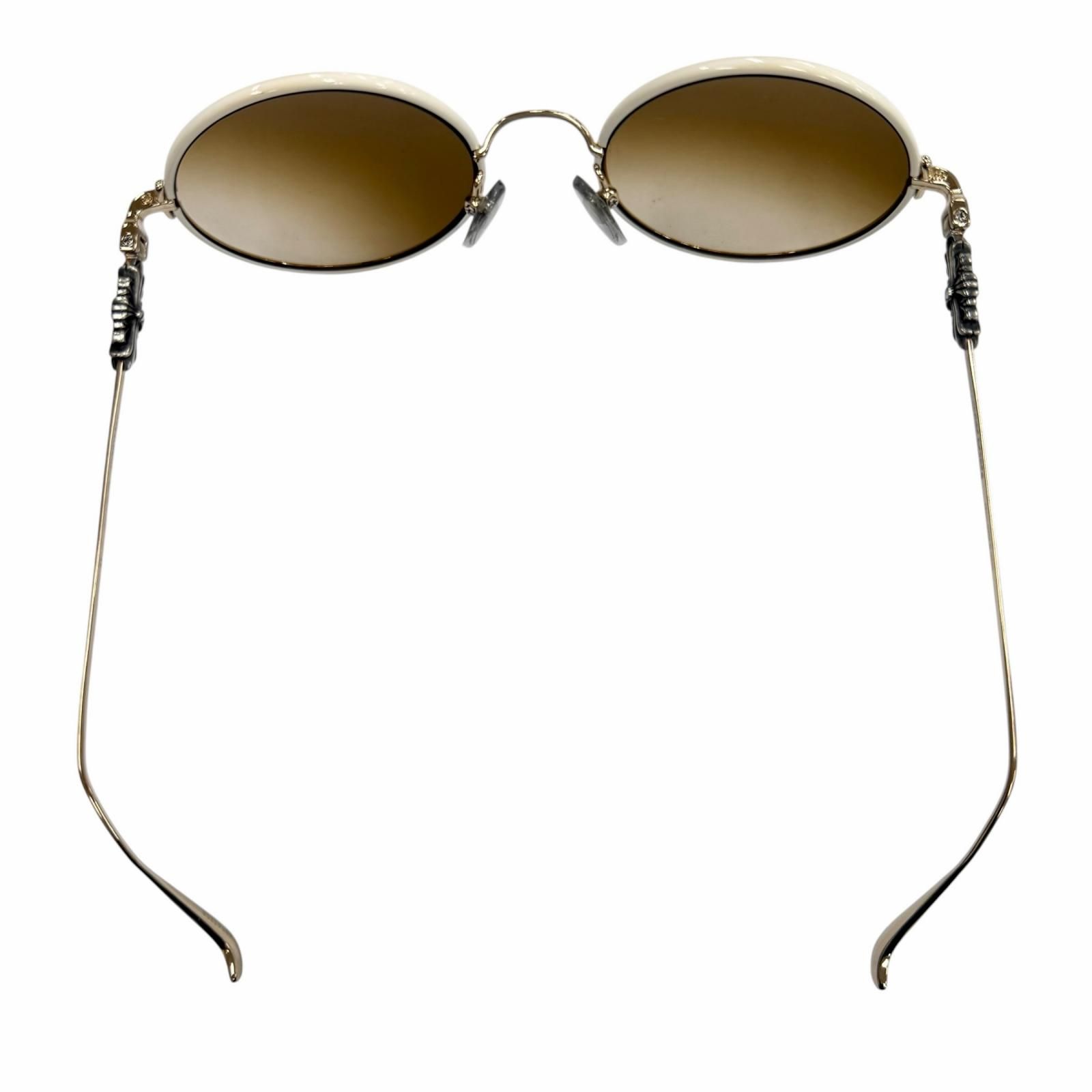 美品▽CHROME HEARTS クロムハーツ OVARYEASY 925 フローラル  display picture 1