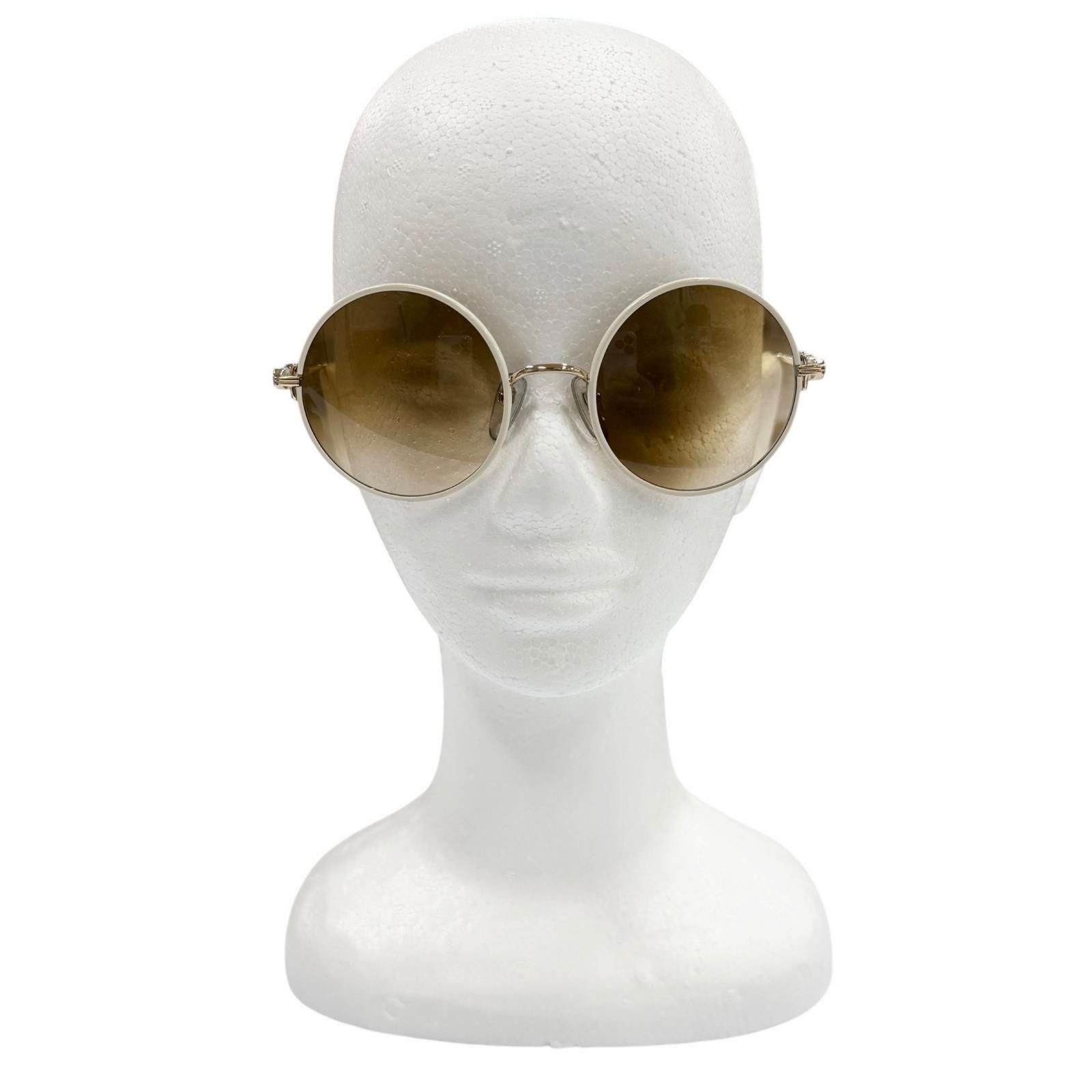 美品▽CHROME HEARTS クロムハーツ OVARYEASY 925 フローラル  display picture 2