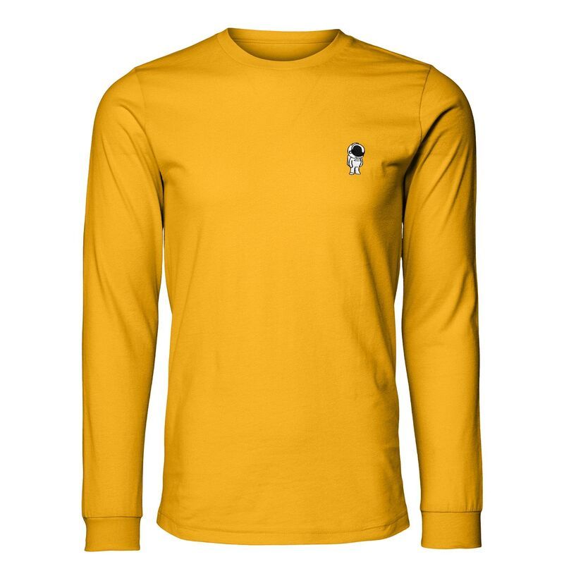 ダリックス レディース トップス Tシャツ Dalix Astronaut Long Sleeve Tee Mens Gold ゴールド