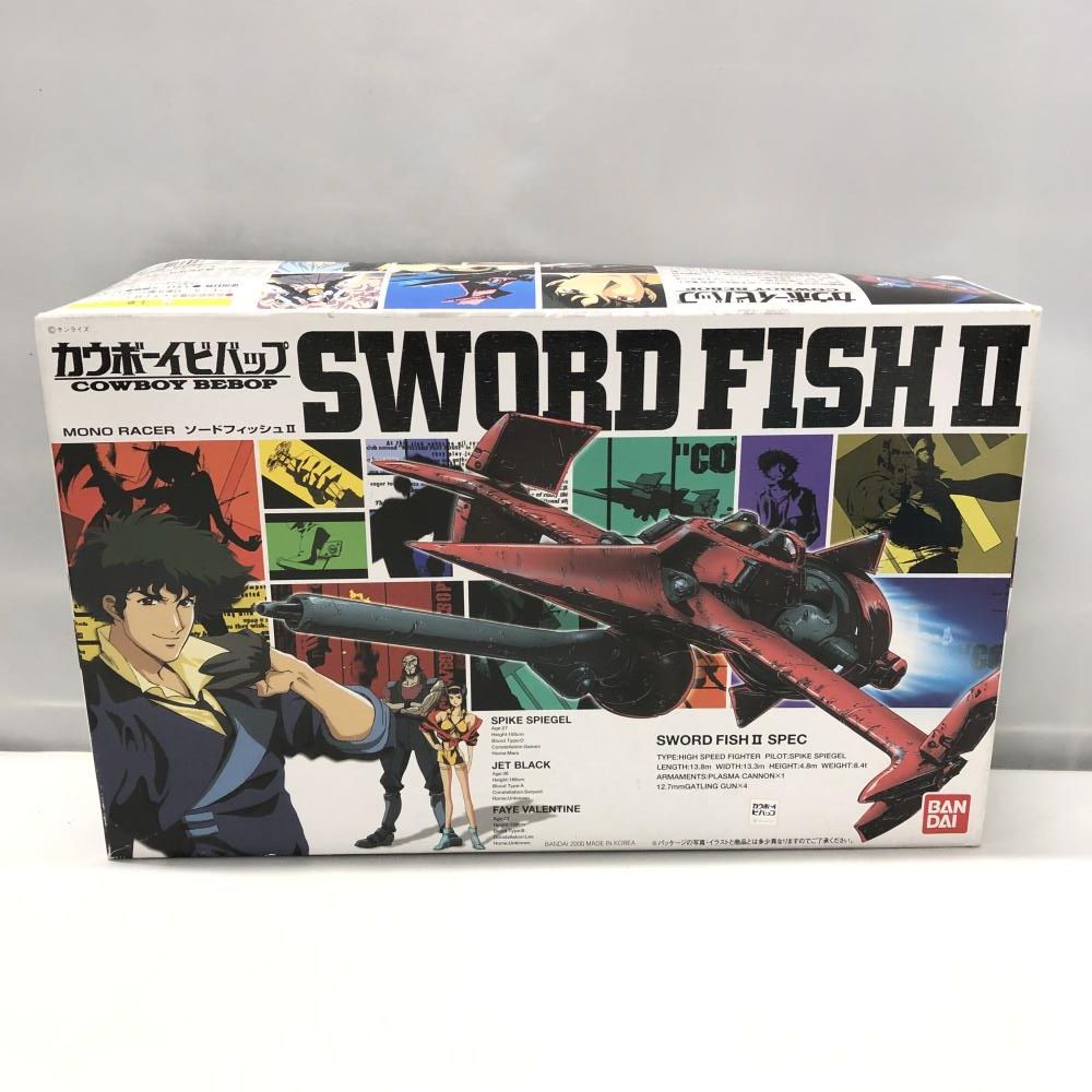 【中古】ｷｬﾗﾌﾟ）バンダイ 1/72 MONO RACER ソードフィッシュII カウボーイビバップ 0077174 箱傷み有り[15][240015289640]