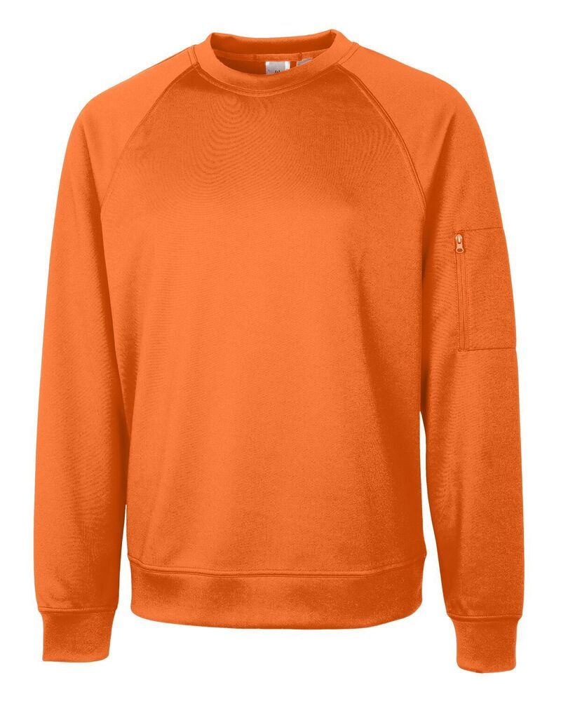 クリーク レディース アウター ジャケット・ブルゾン クルーネック スウェット シャツ Clique Mens Lift Performance Crewneck Sweatshirt Orange
