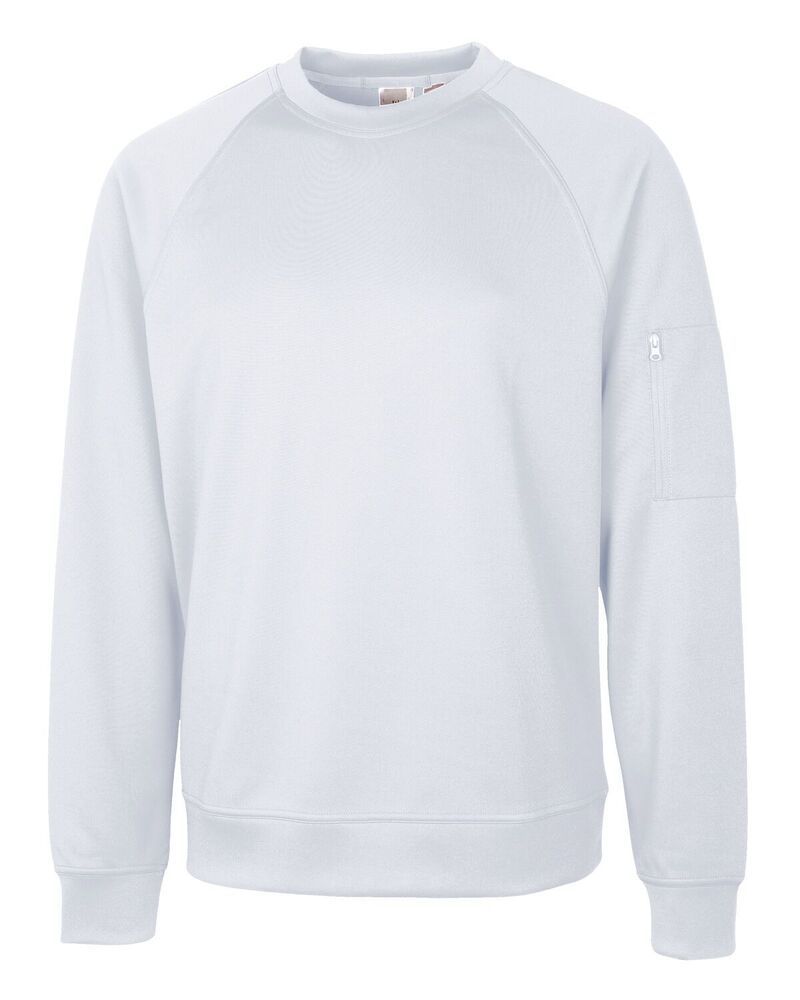 クリーク レディース アウター ジャケット・ブルゾン クルーネック スウェット シャツ Clique Mens Lift Performance Crewneck Sweatshirt White ホ