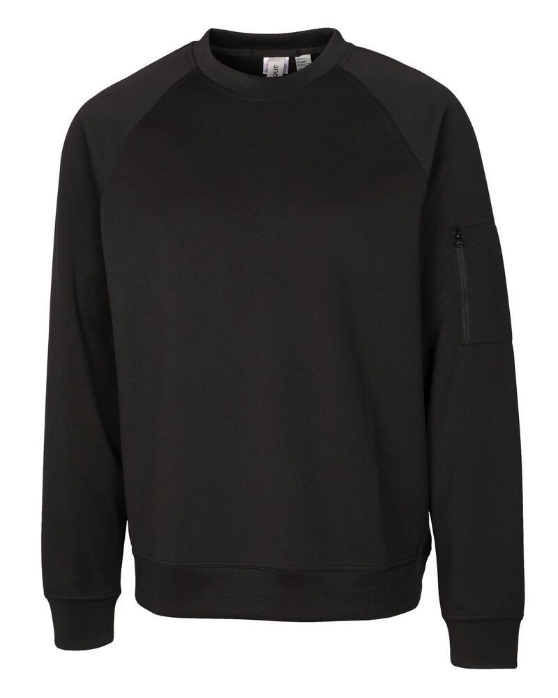 クリーク レディース アウター ジャケット・ブルゾン クルーネック スウェット シャツ Clique Mens Lift Performance Crewneck Sweatshirt Black ブ