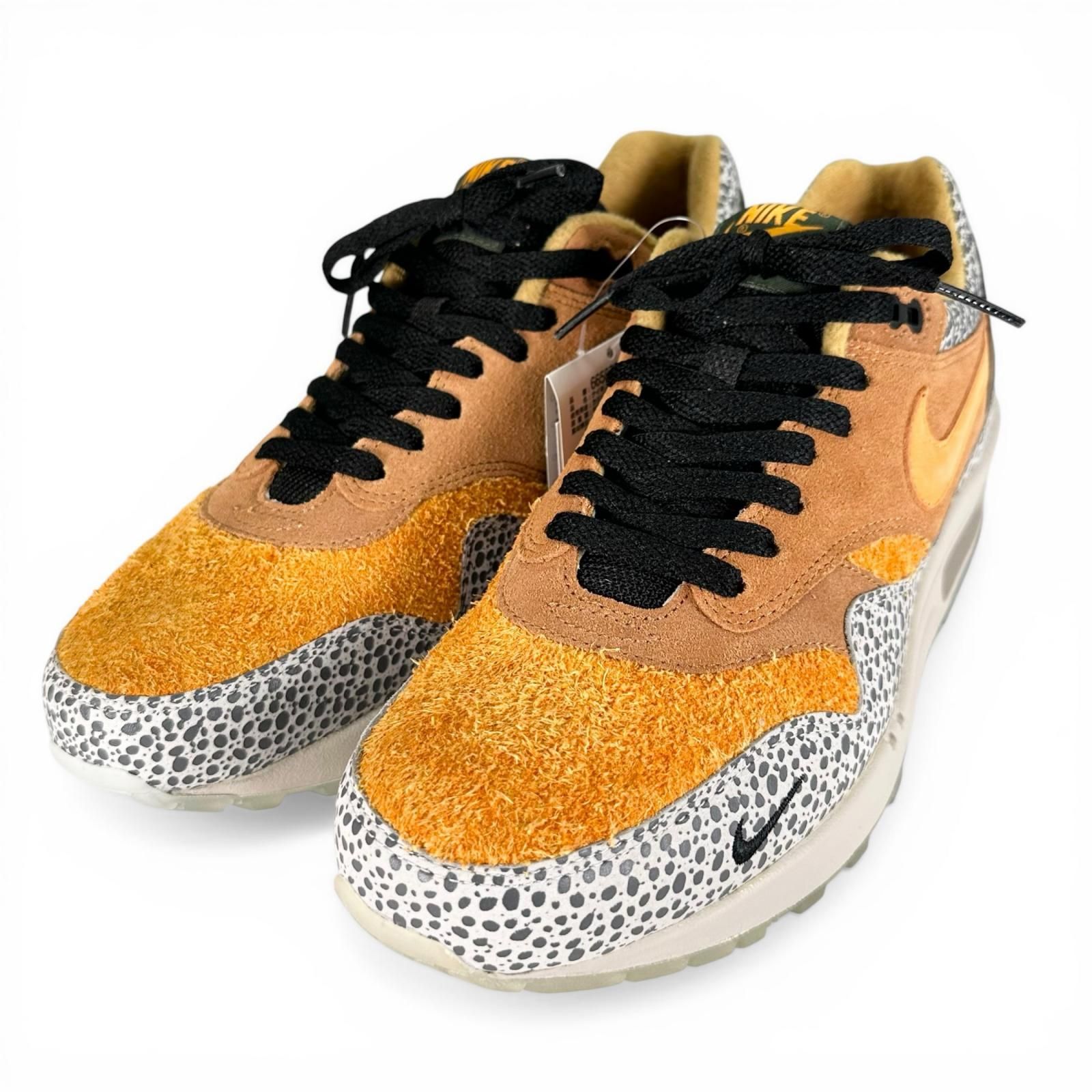 未使用品▲NIKE ナイキ 665873-200 AIR MAX 1 PREMIUM QS サファリ ローカットスニーカー オレンジ 27.5cm メンズ 箱付き