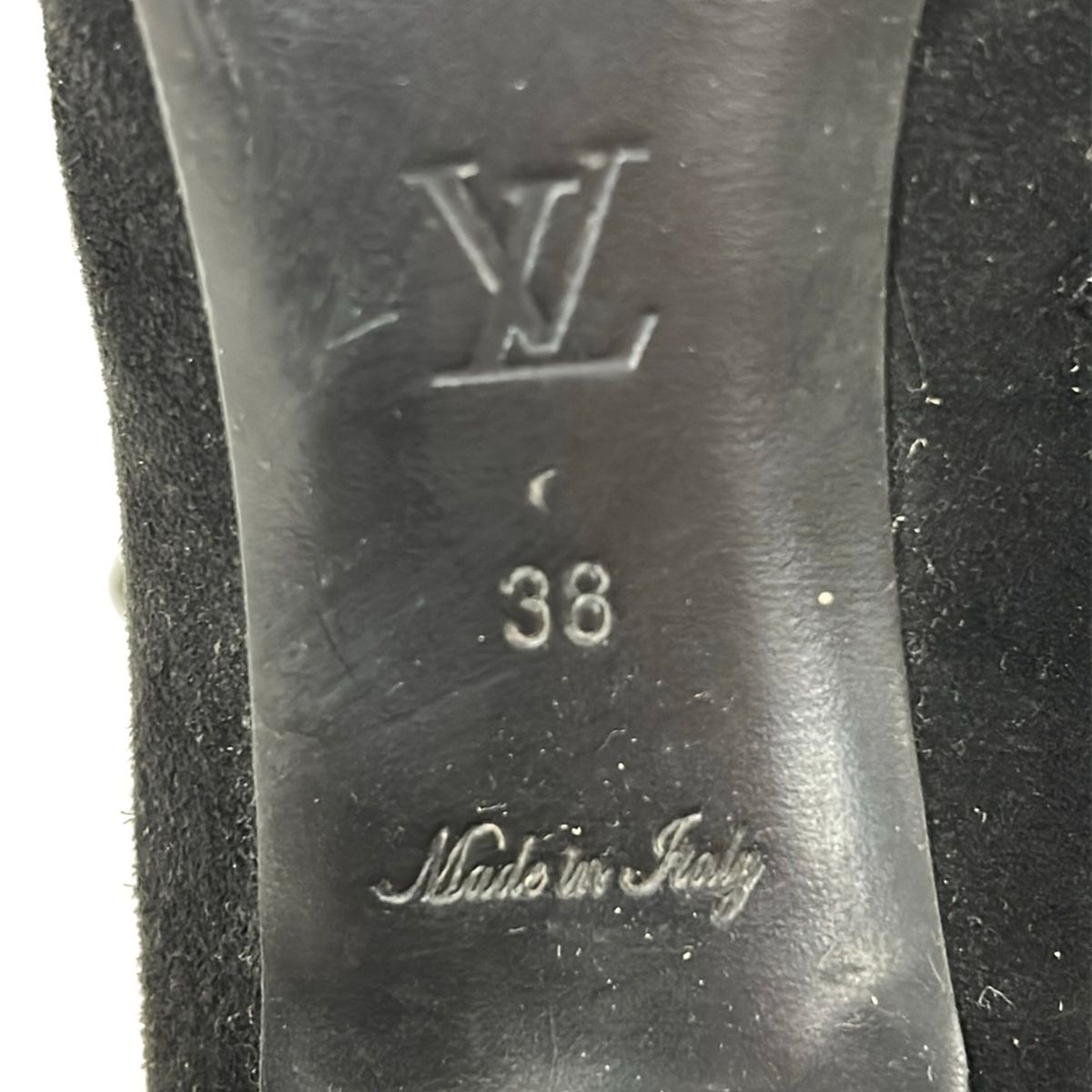 LOUIS VUITTON(ルイヴィトン) ロングブーツ 38 レディース - 黒 - メルカリ