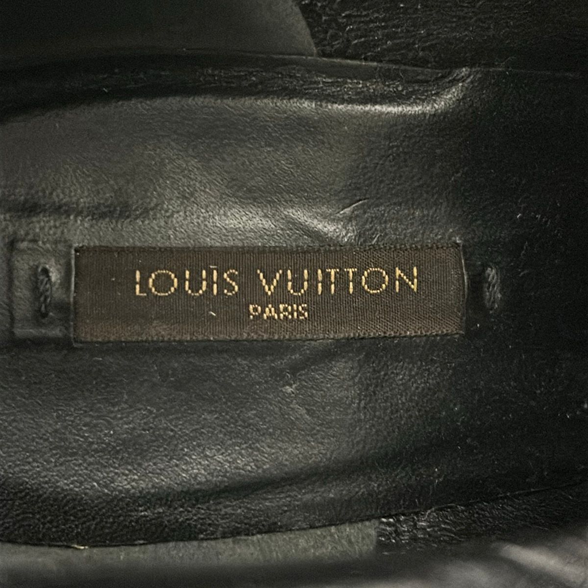 LOUIS VUITTON(ルイヴィトン) ロングブーツ 38 レディース - 黒 - メルカリ