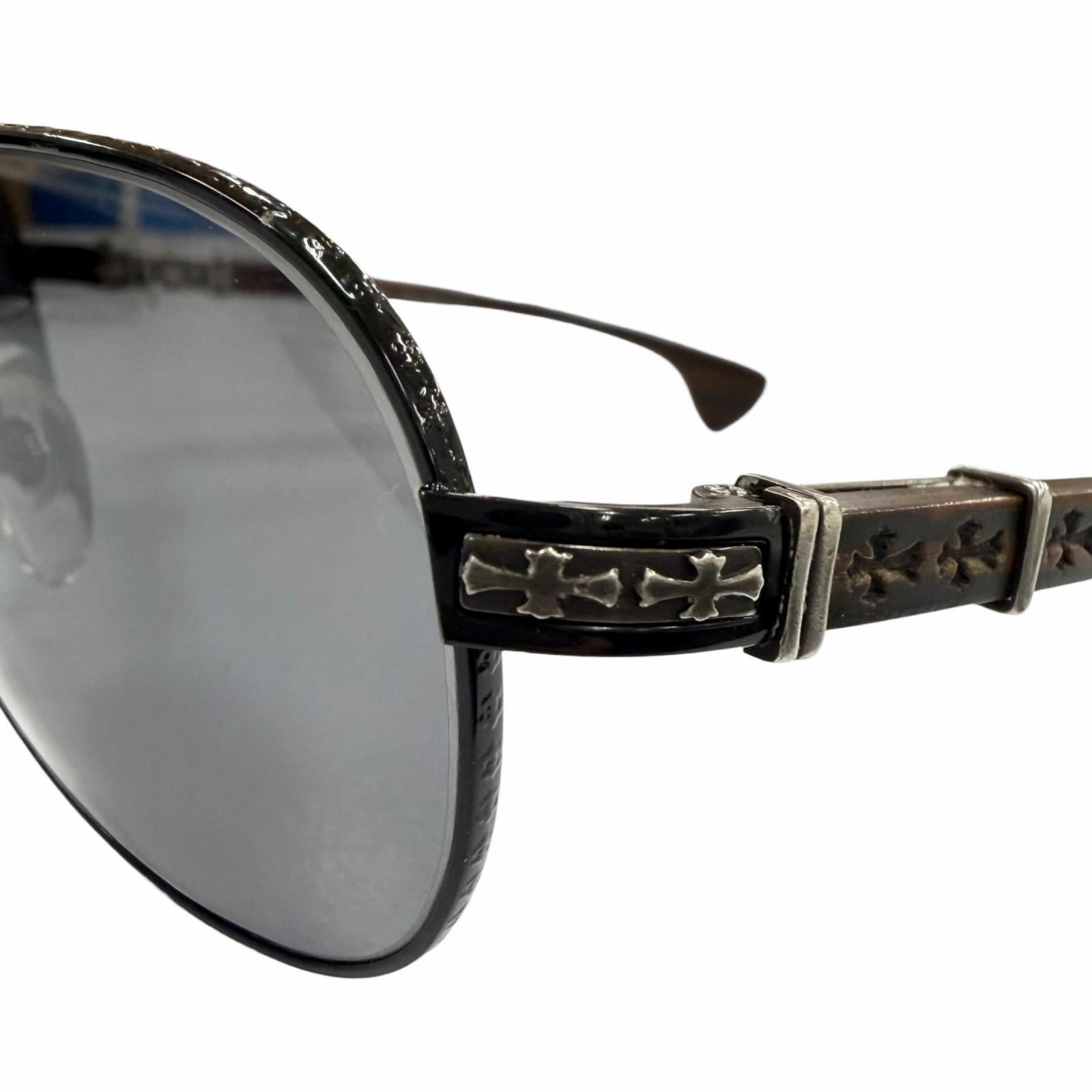 良品▽CHROME HEARTS クロムハーツ THE BEASTⅠ ウッド 925 CHクロス
