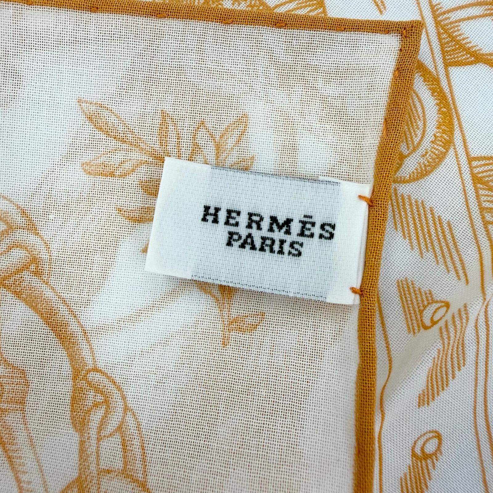 極美品☆HERMES エルメス カレ45 Della Cavalleria デッラ