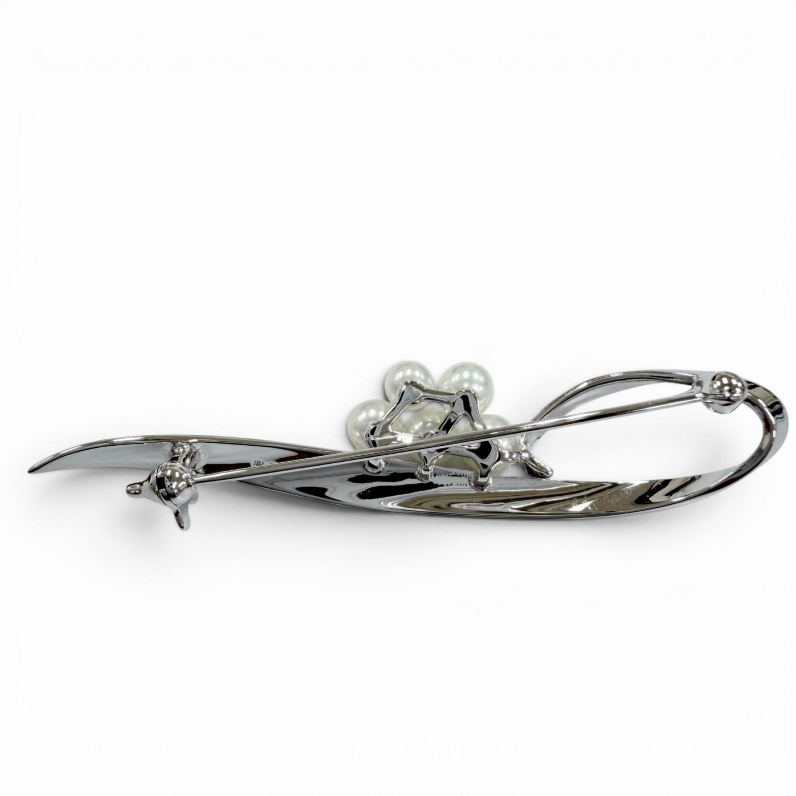 極美品☆MIKIMOTO ミキモト パール アコヤ真珠 ベビーパールブローチ