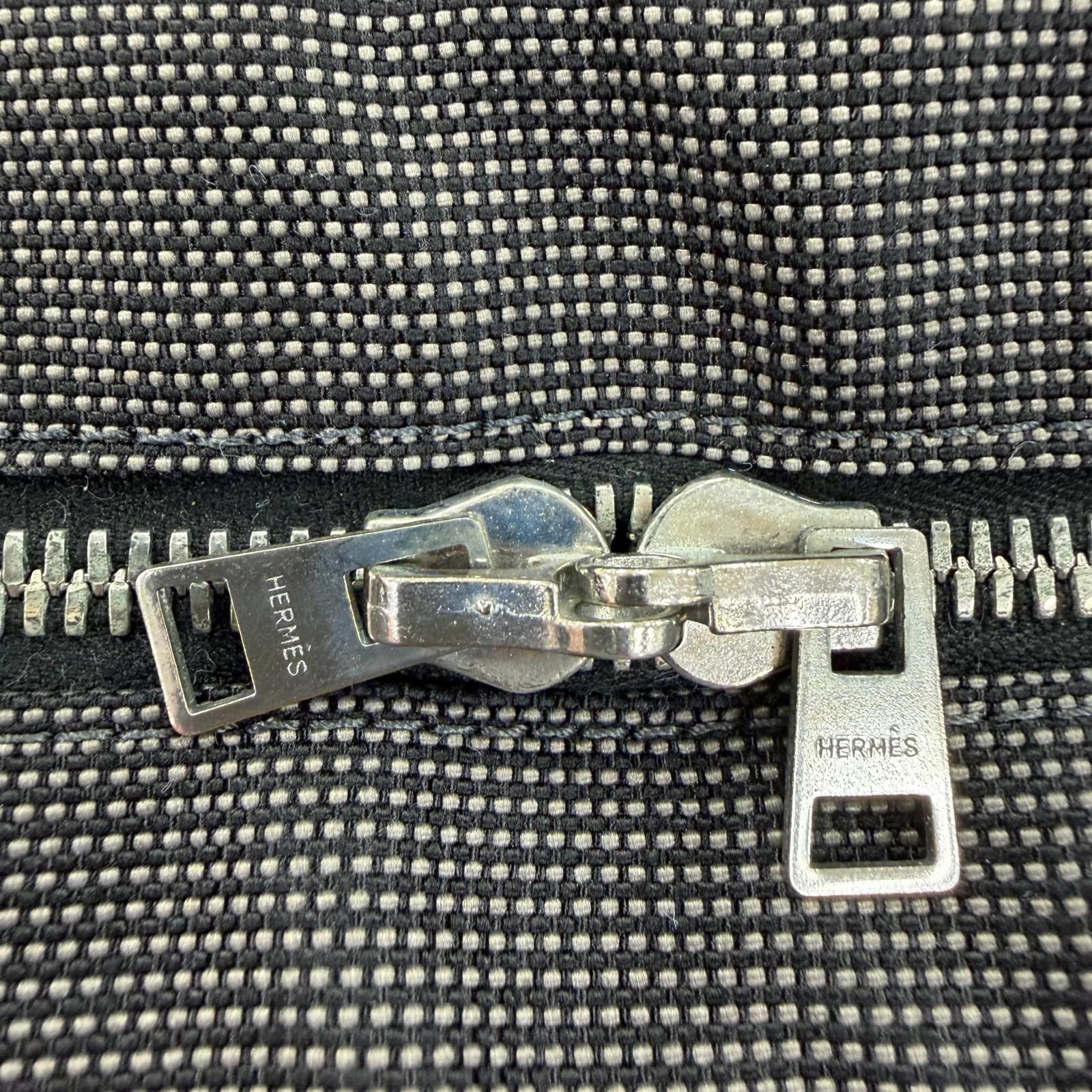 美品☆HERMES エルメス エールライン MM シルバー金具 セリエ金具 