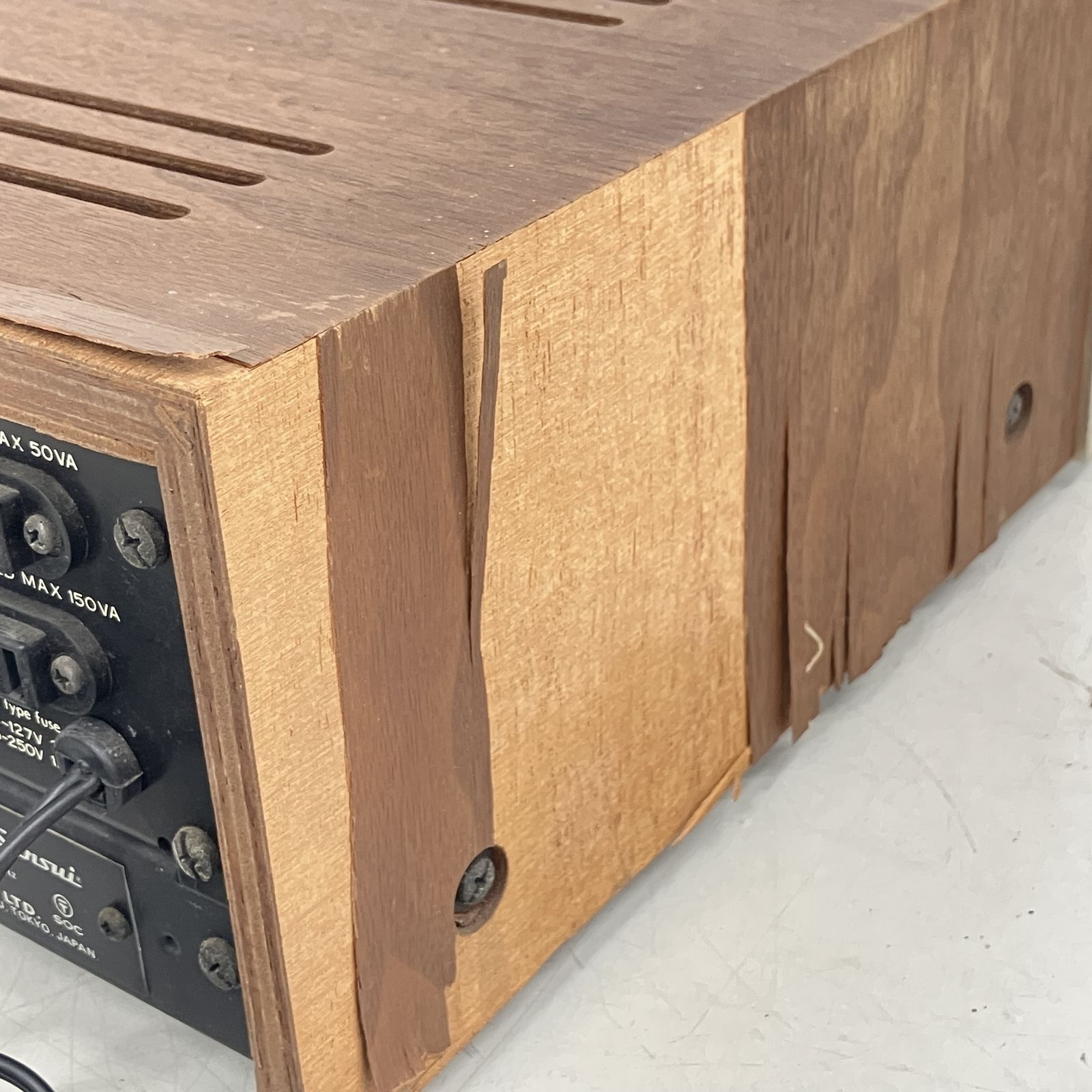 SANSUI AU-555A プリメインアンプ サンスイ 音響機材 ジャンク
