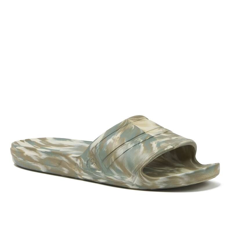 クイックシルバー レディース シューズ サンダル Quiksilver Cloudbreak Slimenslide Sandals Green Marbled グリーン