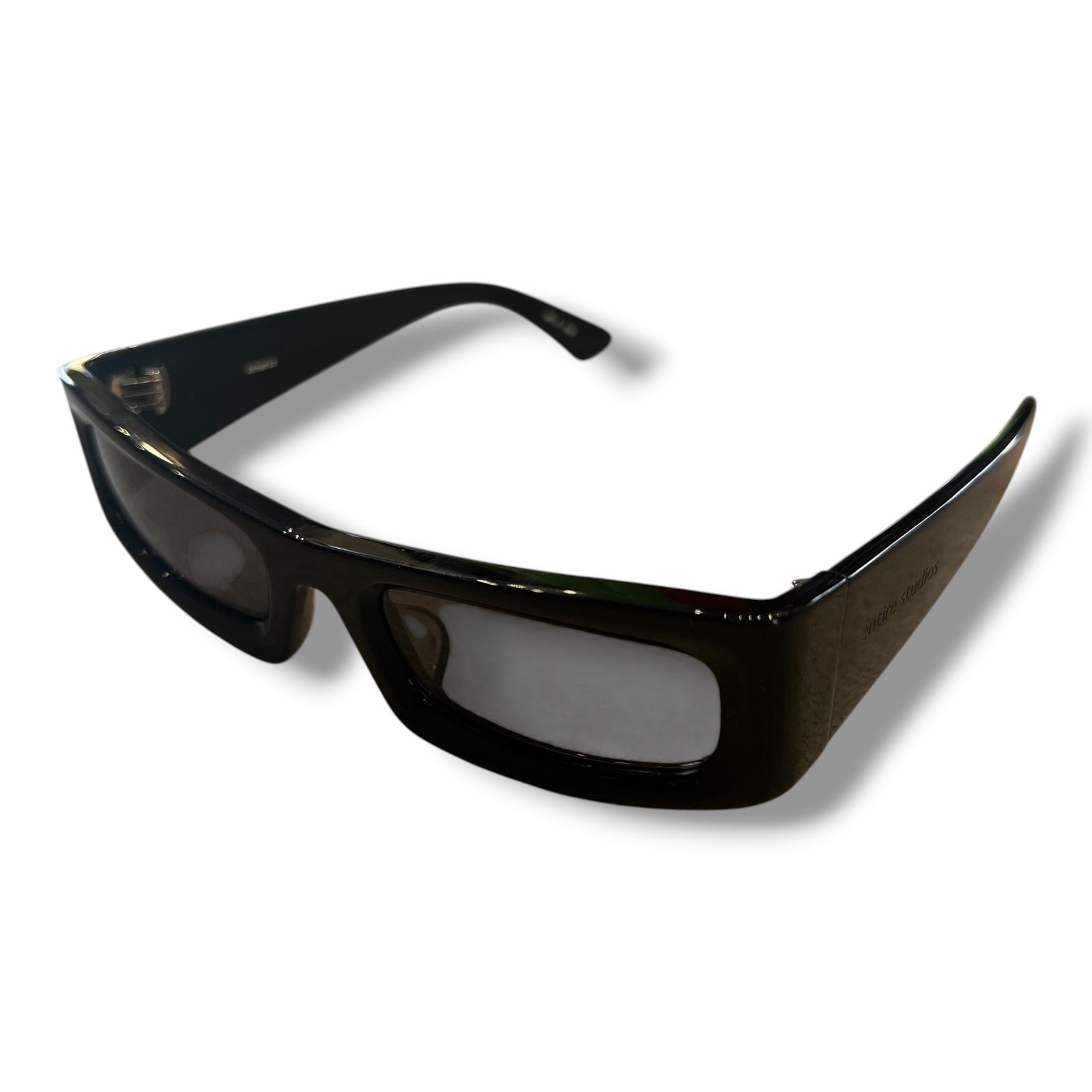 未使用品 entire studios Atheric Sunglasses アセリサングラス アイウェア エンタイアスタジオ ブラック 53□23-135 1915A1