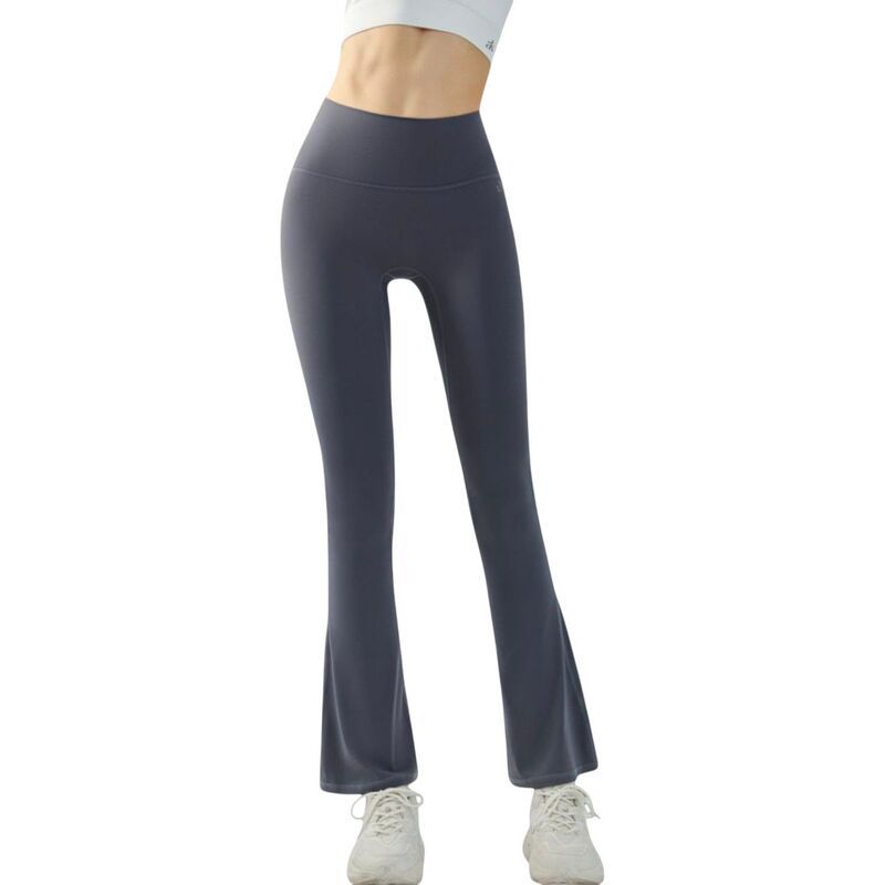 アンナカシ レディース ボトムス カジュアルパンツ ハイウエスト レギンス AnnaKaci Womens High Waist Flare Leggings with Stretch Fit Gra