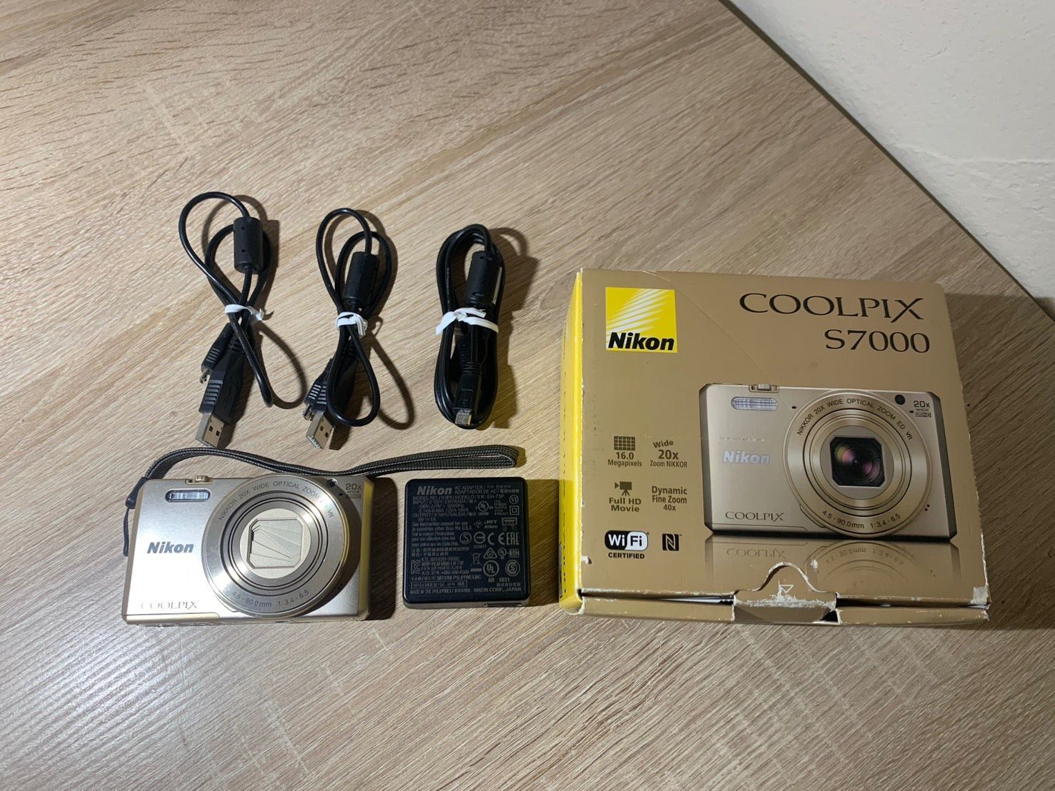 Nikon COOLPIX S7000 ジャンク品 1388 Nikon COOLPIX S7000 ゴールド デジカメ ジャンク品【宅】 - メルカリ