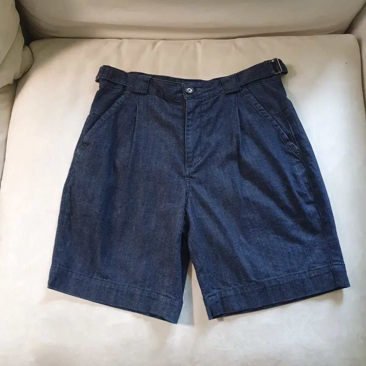 31 システム オム デニム ハーフパンツ ショーツ