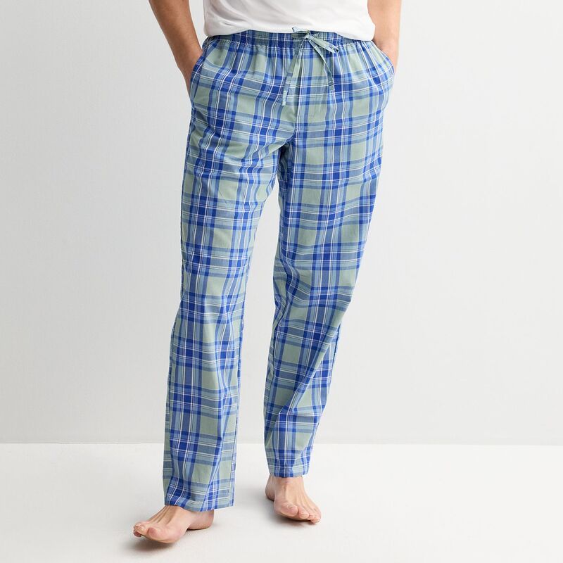 ソノマ レディース アンダーウェア ナイトウェア パンツ Mensonoma Goods For Life Woven Pajama Pants Aspen Leaf Check チェック
