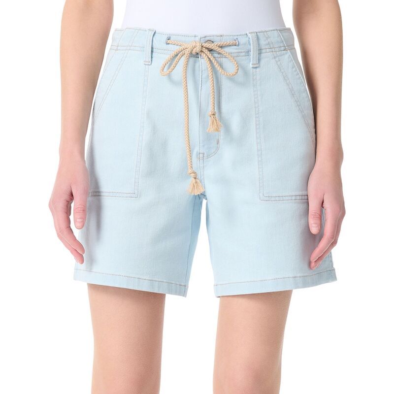 グロリアバンデービルト レディース ボトムス ハーフパンツ・ショーツ ショートパンツ Womens Gloria Vanderbilt Patch Pocket Jean Shorts Concord