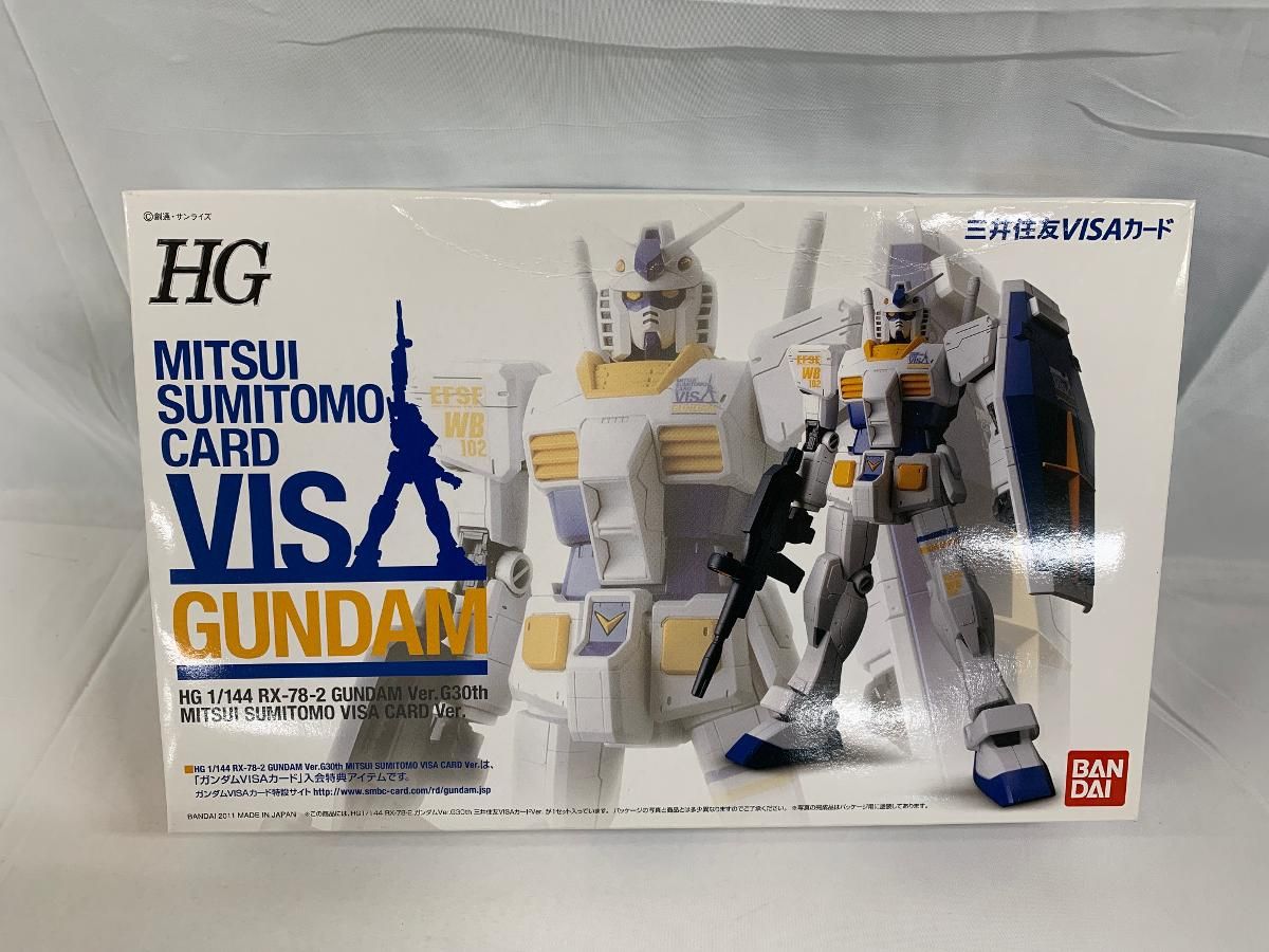 【未開封】1/144 HG RX-78-2 ガンダム Ver.G30th 三井住友VISAカードVer. 機動戦士ガンダム