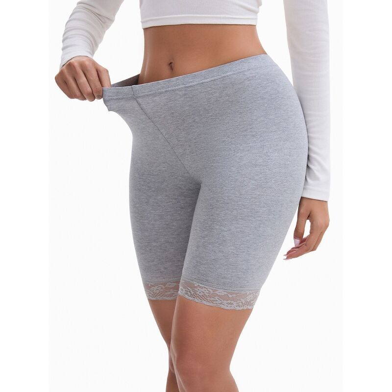インスパイア シック レディース ボトムス カジュアルパンツ レーストリム ショートパンツ レース INSPIRE CHIC Womens Lace Trimedium Length Control