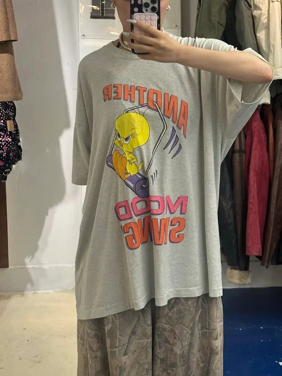 1990s USA ルーニー・テューンズ シングルステッチ 半袖Tシャツ