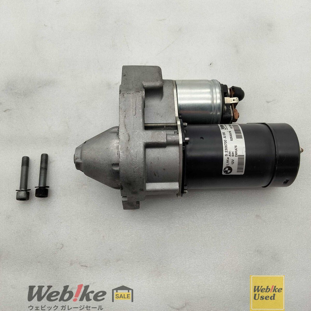 BMW純正中古パーツ R1100RS 112EA スターターモーター RXBI00018G