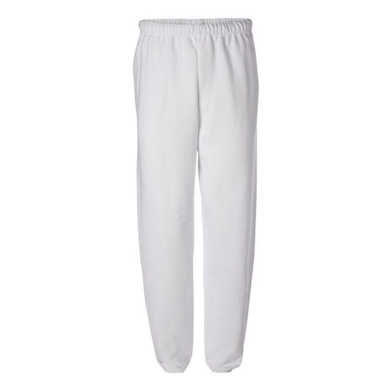 ジャージーズ レディース ボトムス カジュアルパンツ スウェットパンツ JERZEES NuBlend Sweatpants White ホワイト
