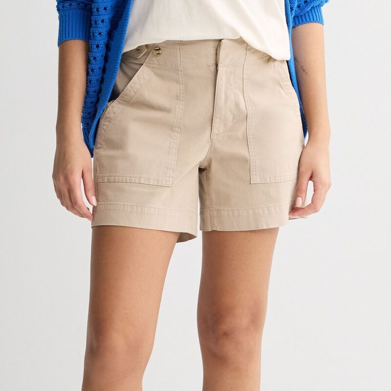 ソノマ レディース ボトムス ハーフパンツ・ショーツ ショートパンツ Womensonoma Goods For Life High Rise Boat Shorts Mocha Froth モカ