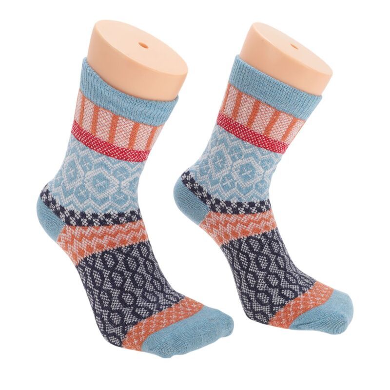 ユニークバーゲンズ レディース アンダーウェア 靴下 Unique Bargains Womens Cozy Soft Winter Warm Socks Multicolor 5 Pair Mult