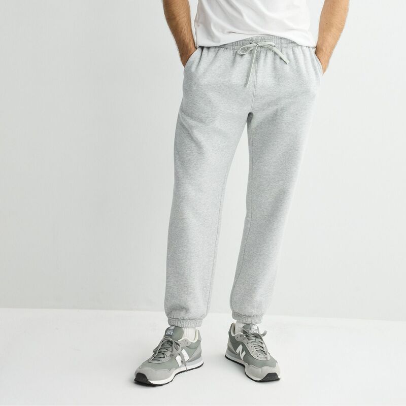 Tek Gear レディース ボトムス カジュアルパンツ フリース Mens Tek Gear Ultra Soft Fleece Cinched Pants Athletic Grey Heathe