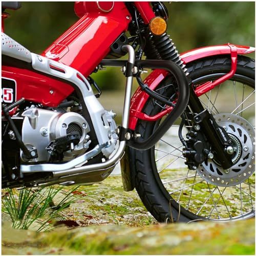 R★Bruce & Shark(ブルース・サメ) ハンターカブ エンジンガード CT125エンジンガード 適用ホンダ CT125 ハンターカブ 2020-2023用 ct125 ハンターカブ 専用設計 転倒防止 傷防止 ハンターカブ ct12 8201966e