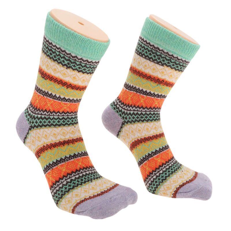 ユニークバーゲンズ レディース アンダーウェア 靴下 Unique Bargains Womens Thick Winter Warm Socks Multicolor 5 Pair Multicol