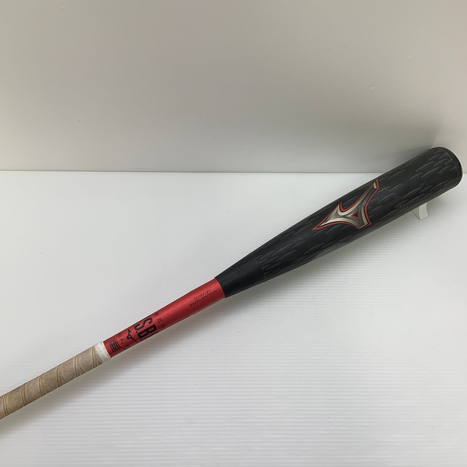 ミズノ MIZUNO ビヨンドマックスレガシーメタル 軟式 大人 一般 FRP製バット 1CJBR184 ミドルバランス 中古 ケース付き 野球 8043