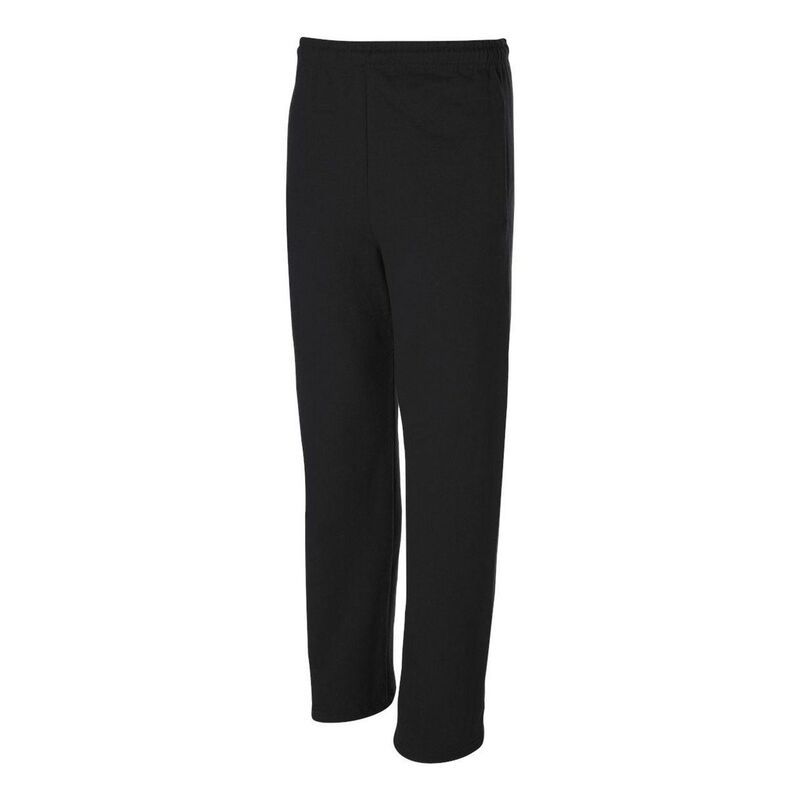 ジャージーズ レディース ボトムス カジュアルパンツ スウェットパンツ JERZEES NuBlend Open Bottom Sweatpants with Pockets J Navy ネイビー