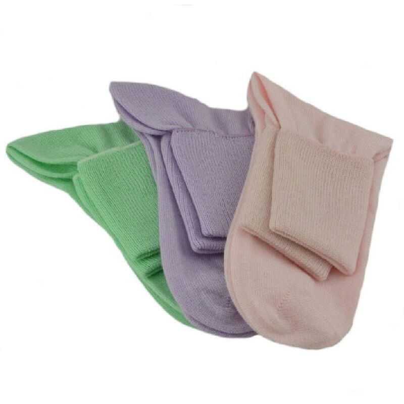 ウェアシエラ レディース アンダーウェア 靴下 コットン アンクル WEAR SIERRA Womens 100 Combed Cotton Ankle Turn Cuff 3 Pair Pack P