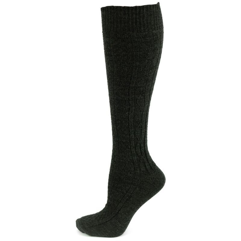 ウェアシエラ レディース アンダーウェア 靴下 アクリル ニット WEAR SIERRA Classicable Knit Acrylic Knee High Socks 3 Pair Pack Ch