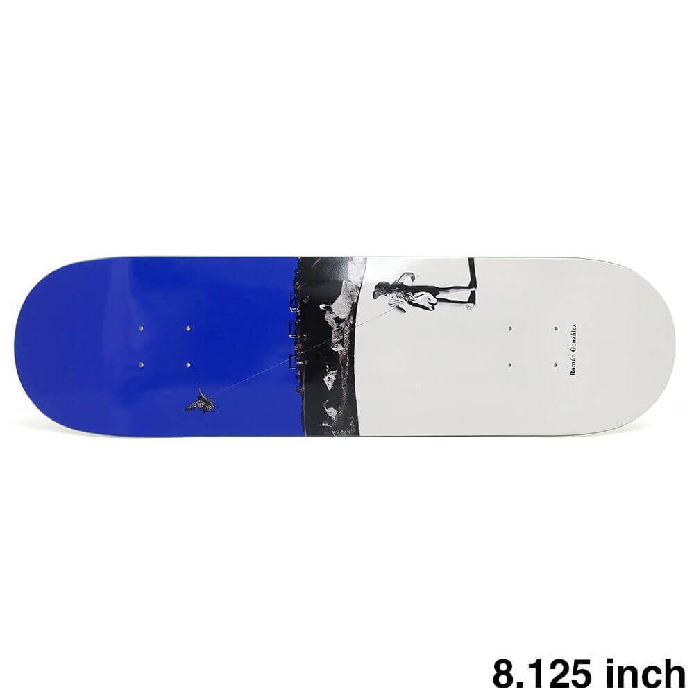 POLAR DECK ポーラー デッキ ROMAN GONZALEZ KITE BLUE 8.125　スケートボード スケボー