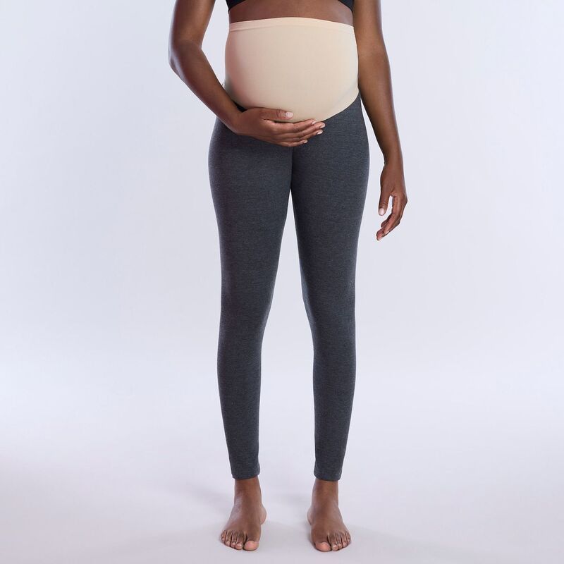 マザーフッド レディース ボトムス カジュアルパンツ レギンス マタニティ Maternity Motherhood Essential Fullength Leggings Grey グレー