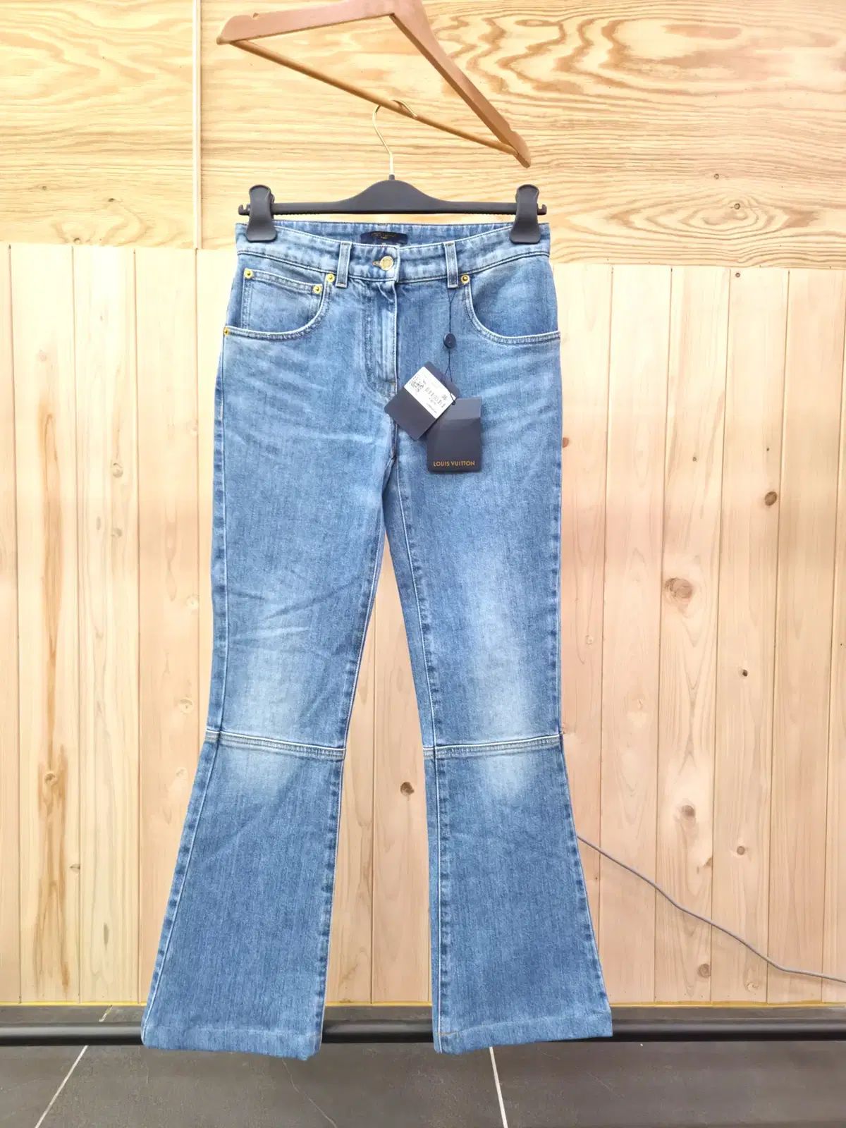 新品 ルイヴィトン レディース デニム ズボン 36